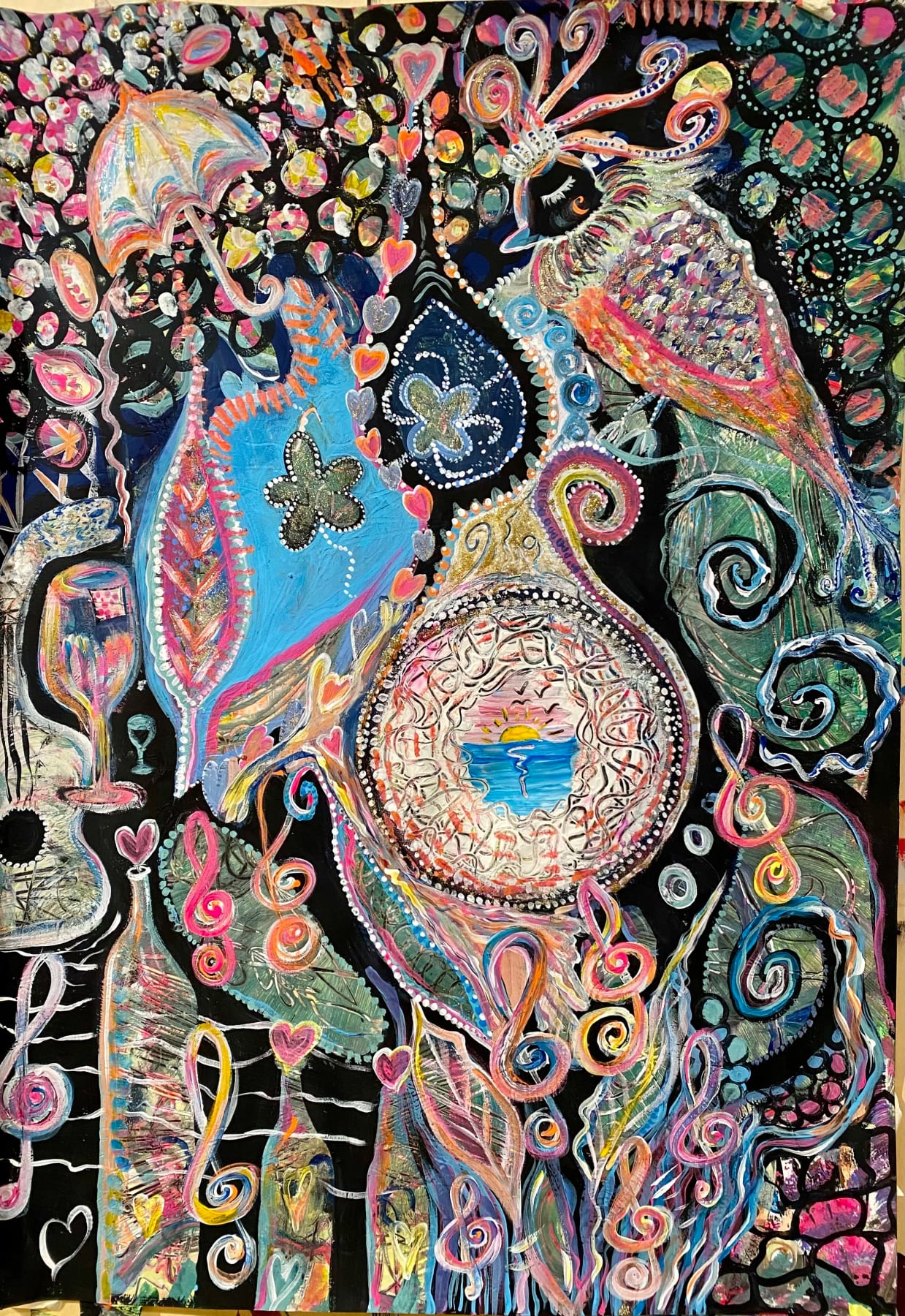 5 Day "Free Yourself" Intuition Painting & Yoga 3