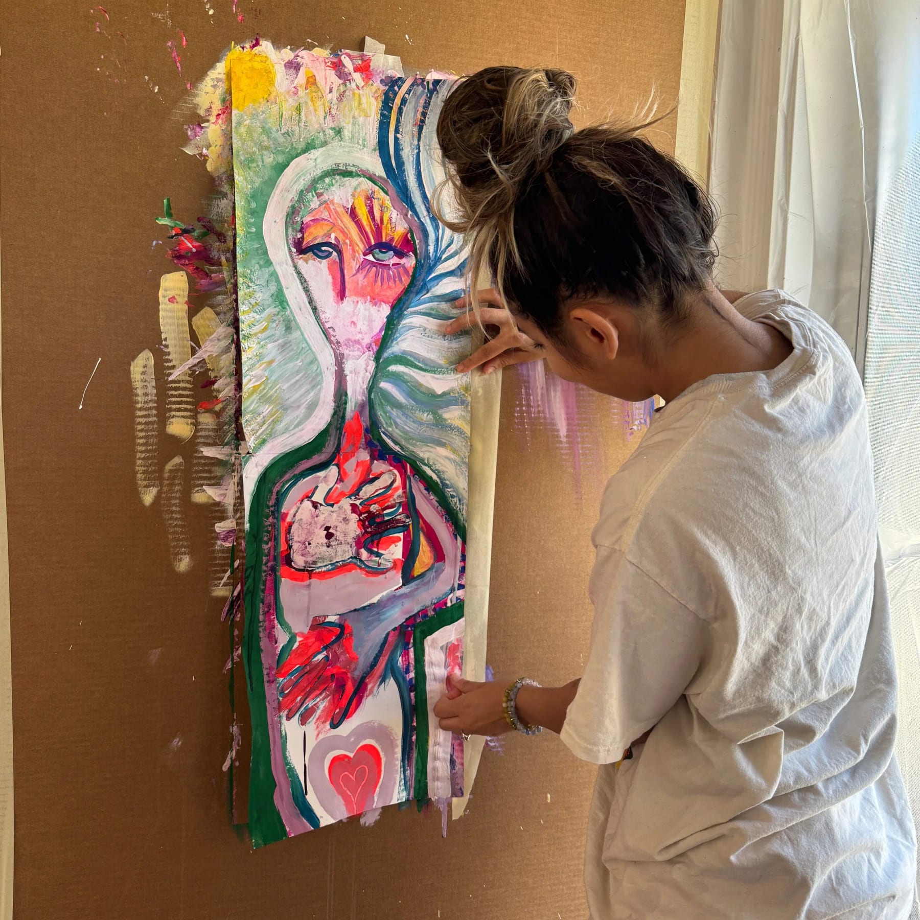 5 Day "Free Yourself" Intuition Painting & Yoga 6