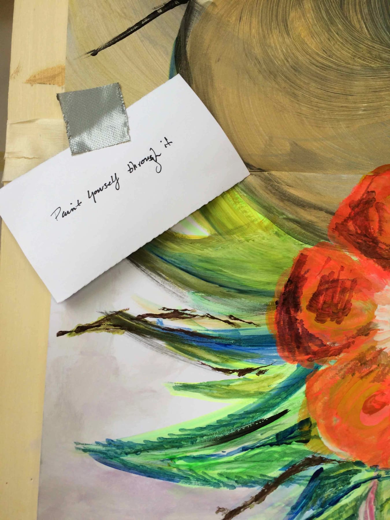 5 Day "Free Yourself" Intuition Painting & Yoga 7