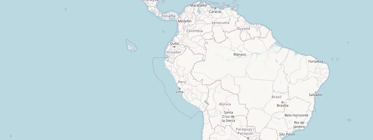 Map of Peru