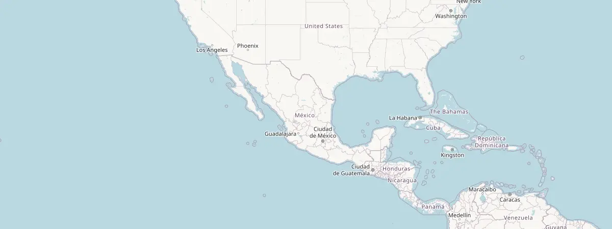 Map of Mexico