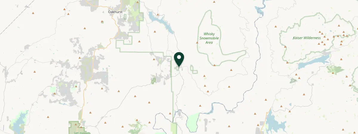 Map of North Fork, California, United States