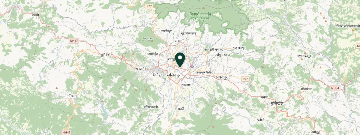 Map of Bhimdatta Municipality, Far Western, Nepal