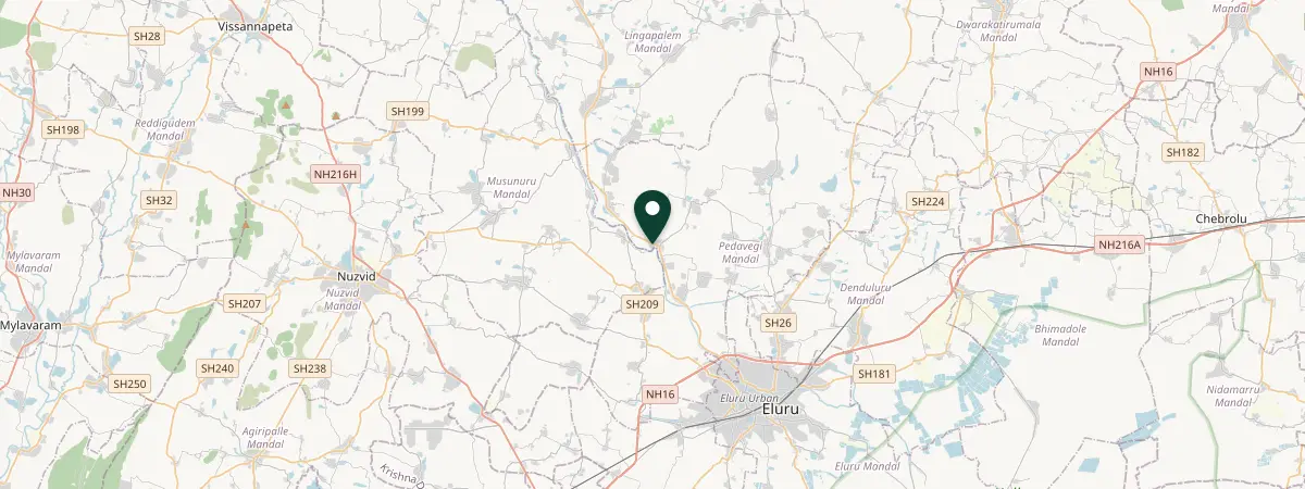 Map of Vijayarai, India