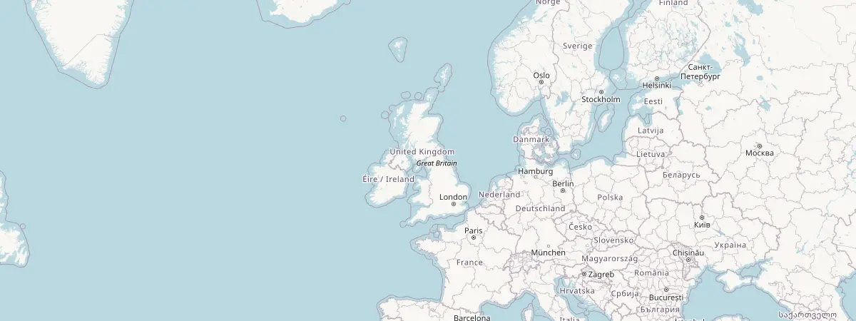 Map of United Kingdom