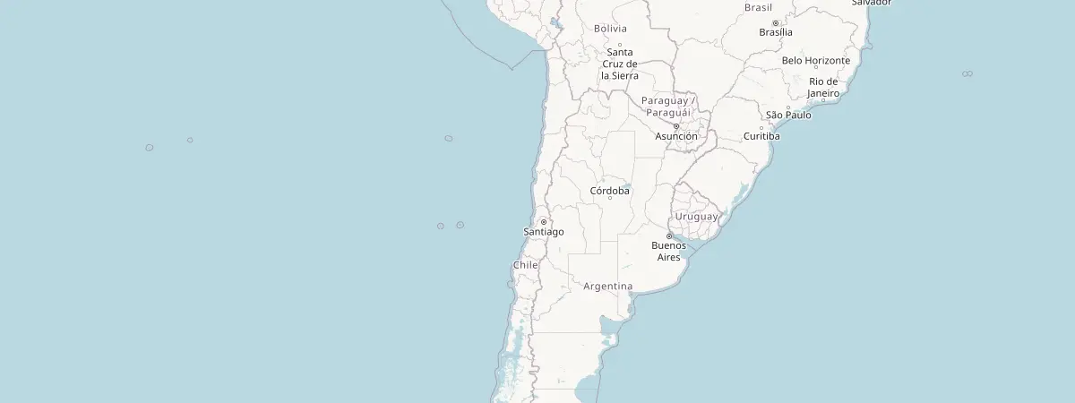 Map of Chile