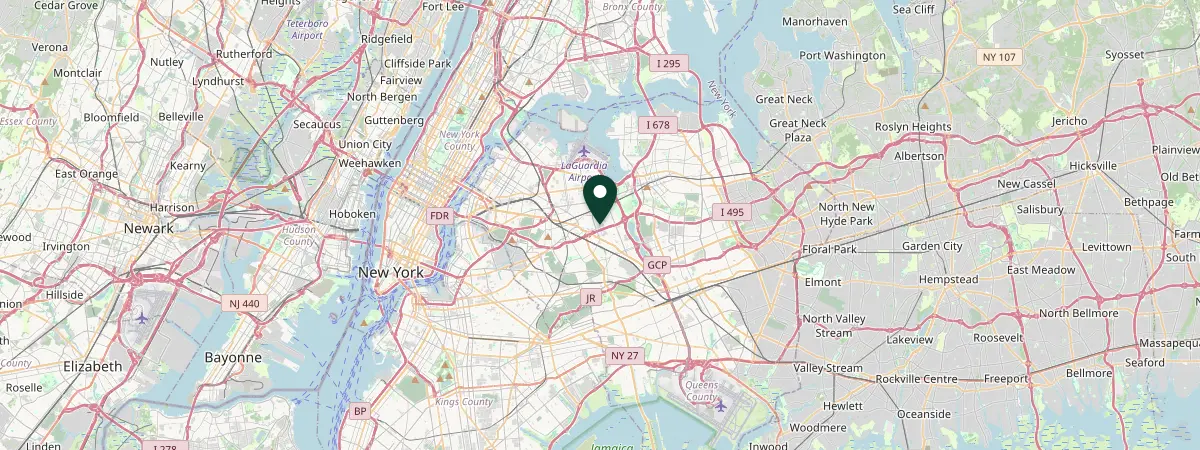 Map of NY, New York, New York, United States