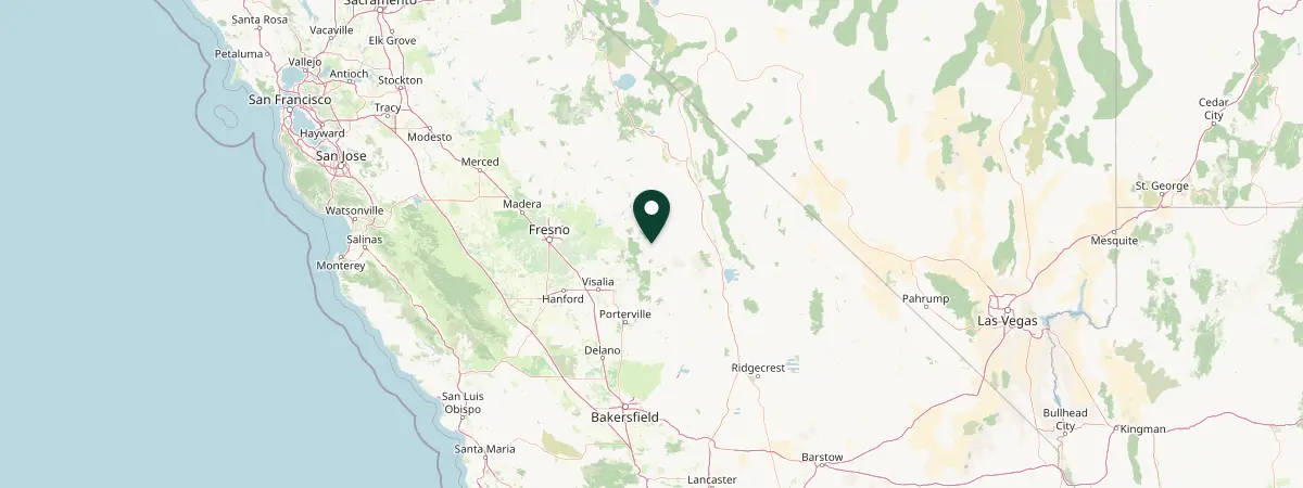 Map of California, United States