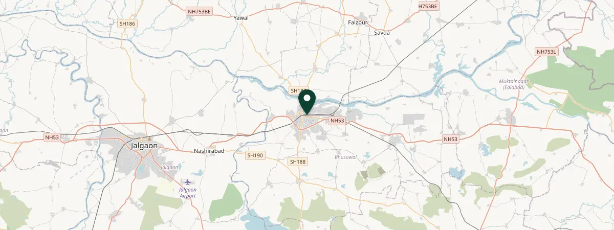 Map of Bhusaval, India