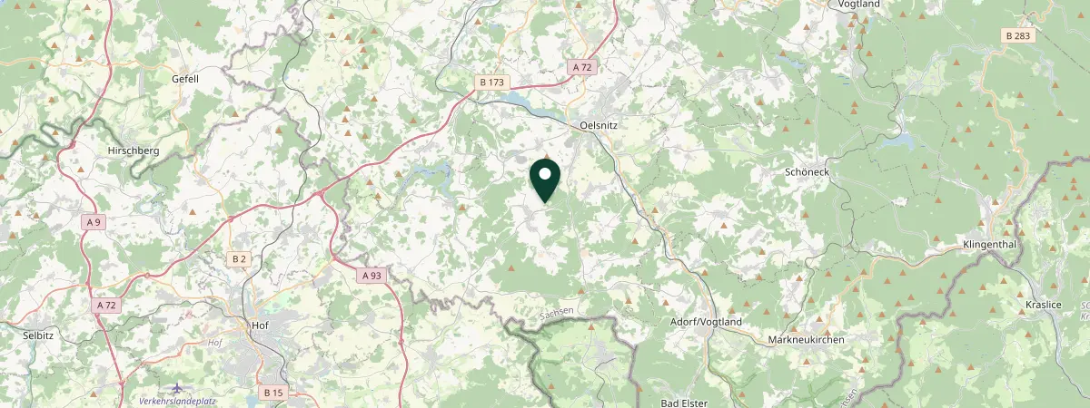 Map of Dhamma Dvara, Germany