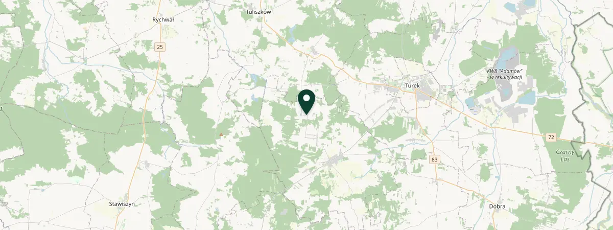 Map of Dziadowice, Poland