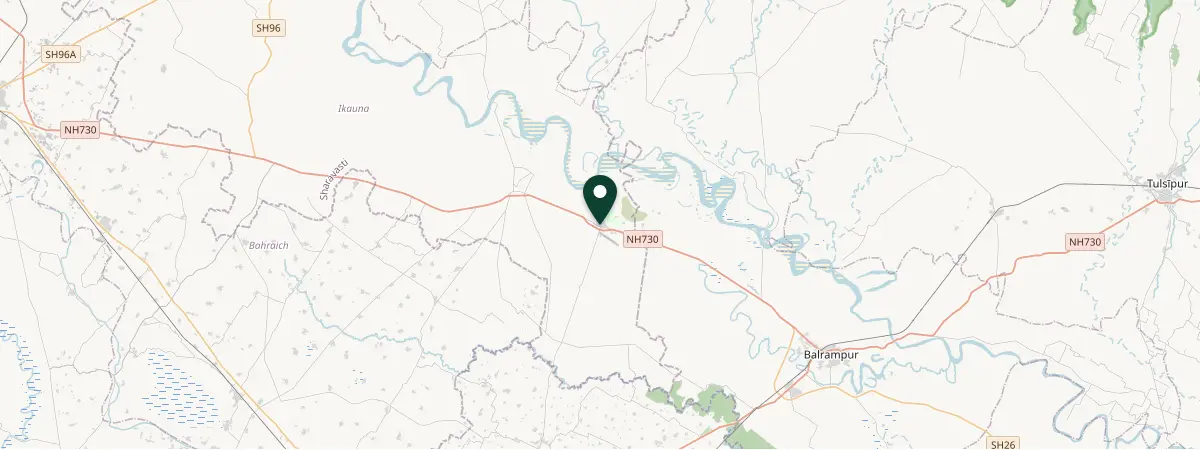 Map of Sravasti, India