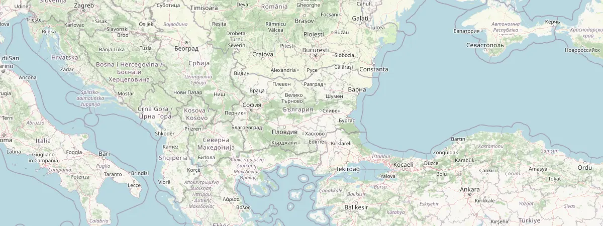 Map of Non-Center Troyan, Bulgaria