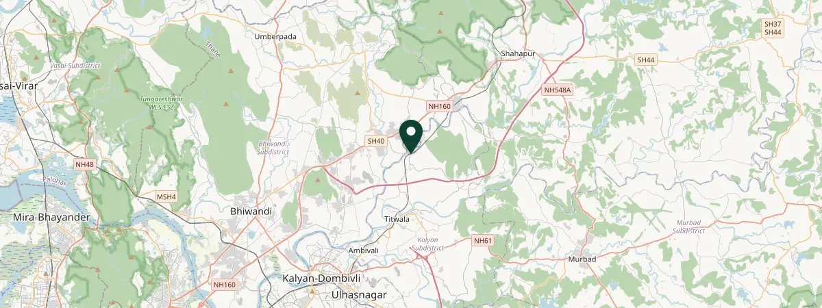 Map of Khadavli, India