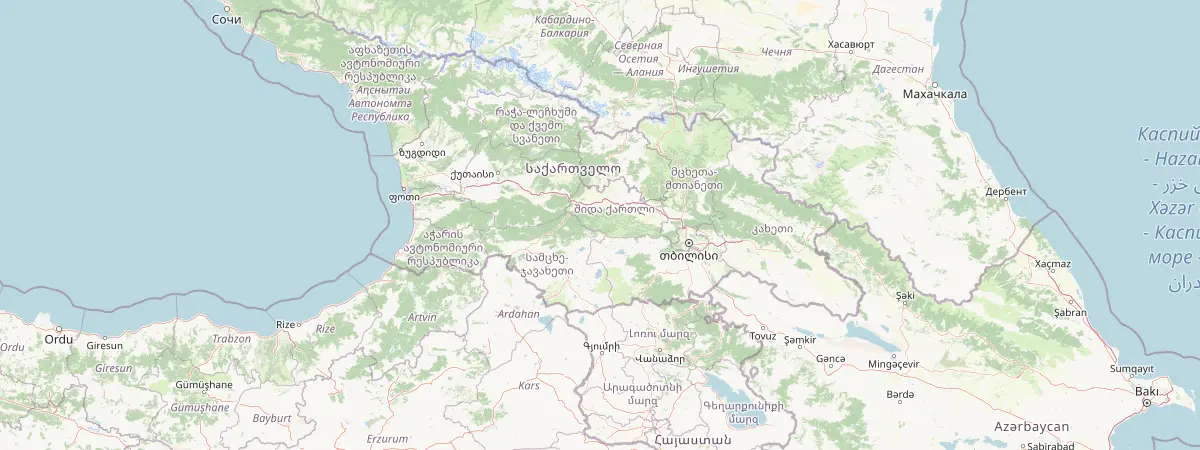 Map of Georgia