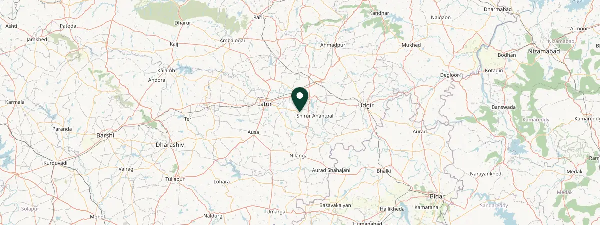 Map of Latur, India