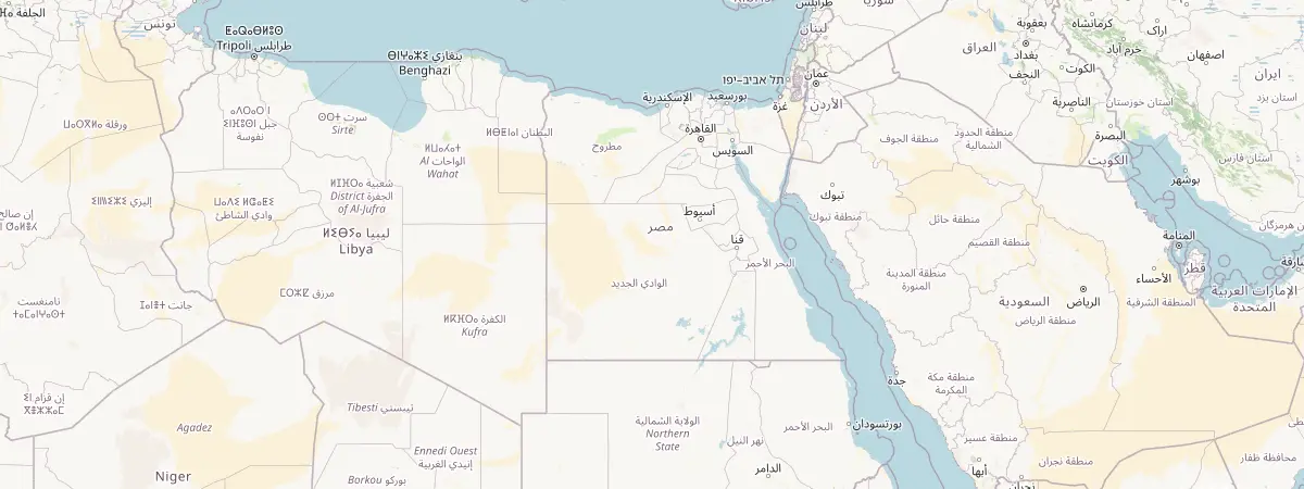 Map of Egypt