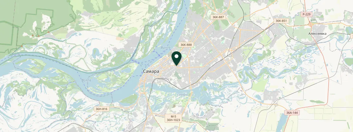 Map of Moscow region, Moskovskaja oblast', Russia