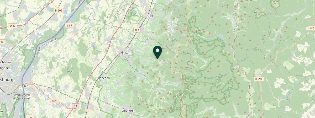 Map of Hohritt (Baden-Württemberg), Baden-Württemberg, Germany