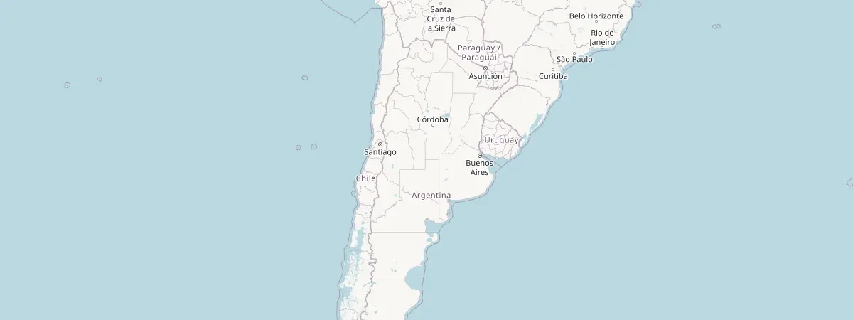Map of Argentina